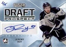 2014 ITG Draft Prospects Hockey Clear Rookie Redemption Set Announced 20