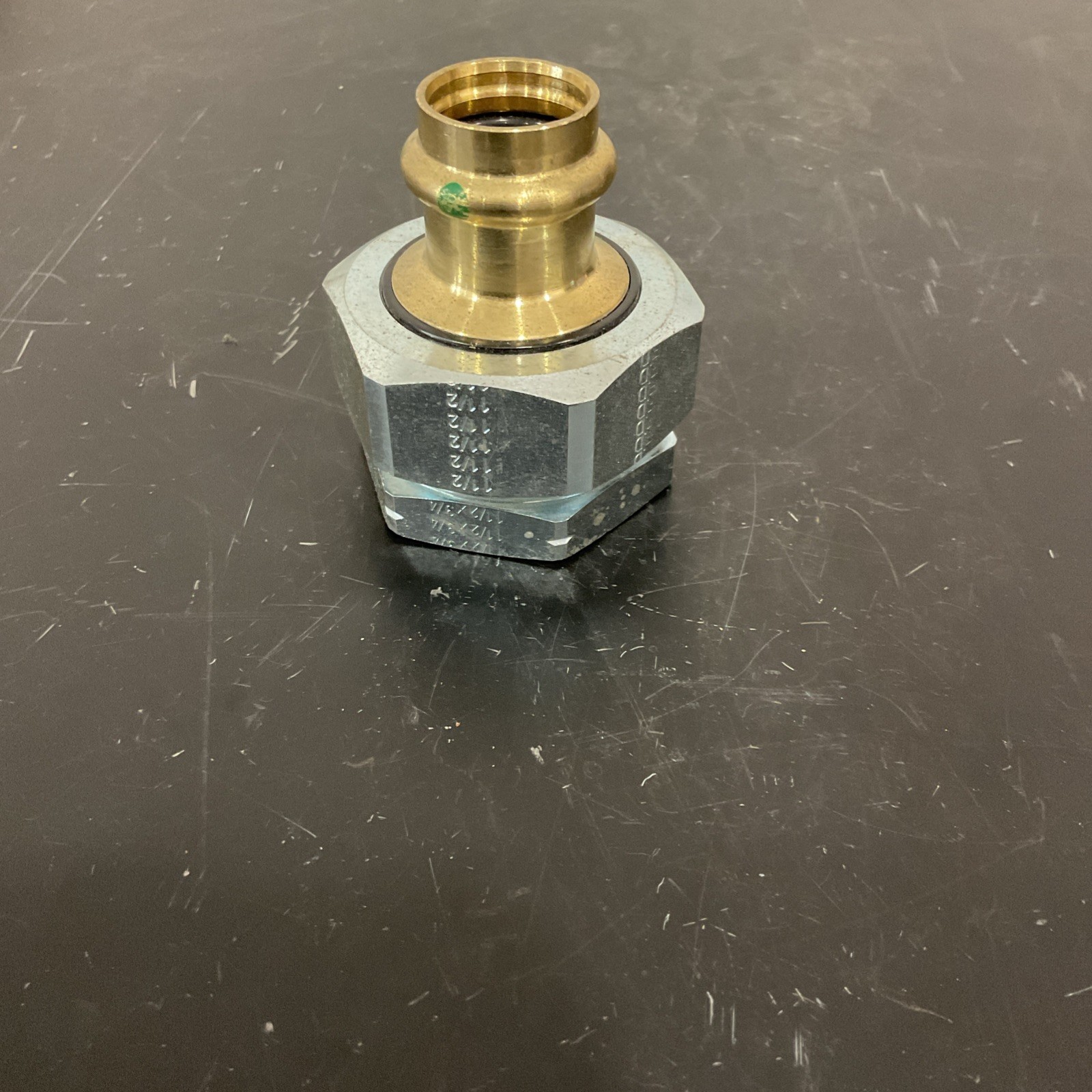 Viega ProPress 3/4” Press x 1-1/2" Female NPT Dielectric Union Fitting 79175