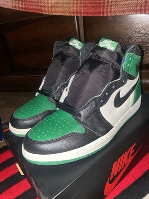 Size 10.5 | Nike Air Jordan 1 High Pine Green