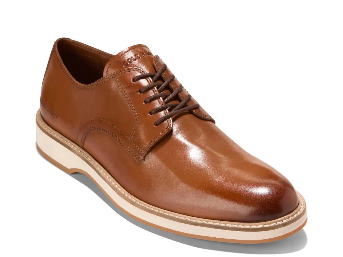 COLE HAAN Newmark Grand Plain Toe Derby Men Brown 8.5M Cole Haan Tyler Grand Plain Toe Derby - | Mercari main image 2