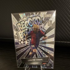 Wild Card 2024 Comix Platinum Record Breaker Lamine Yamal ACRB-LY02 1/2 RC