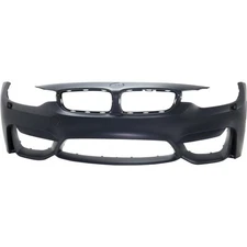 Front Bumper Cover For 2015-2020 BMW M4 Primed with Headlight Washer Holes CAPA