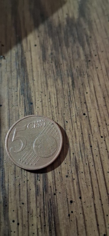 Germany 5 Euro Cent 2008 G Mint Mark Copper-Plated Steel Coin KM#409 BN