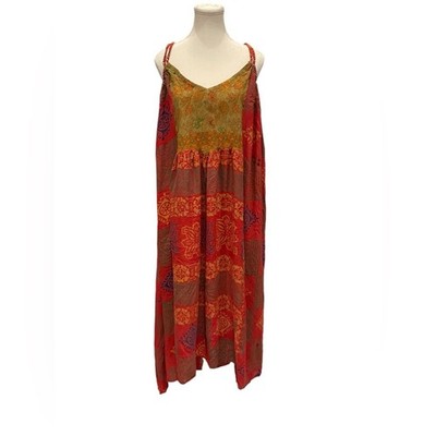 Kantha Bae Crossroads Dress Free Size Floral Bohemian