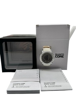 Suunto Core ALU Pure White - FULL SET - Premium Aluminum Sport