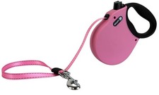 Adventure Retractable Leash - Pink - Large