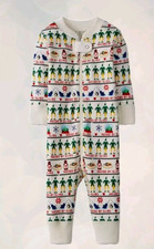 NWT HANNA ANDERSSON WARNER BROS ELF FAIR ISLE SLEEPER PAJAMAS 85 cm/US 2T