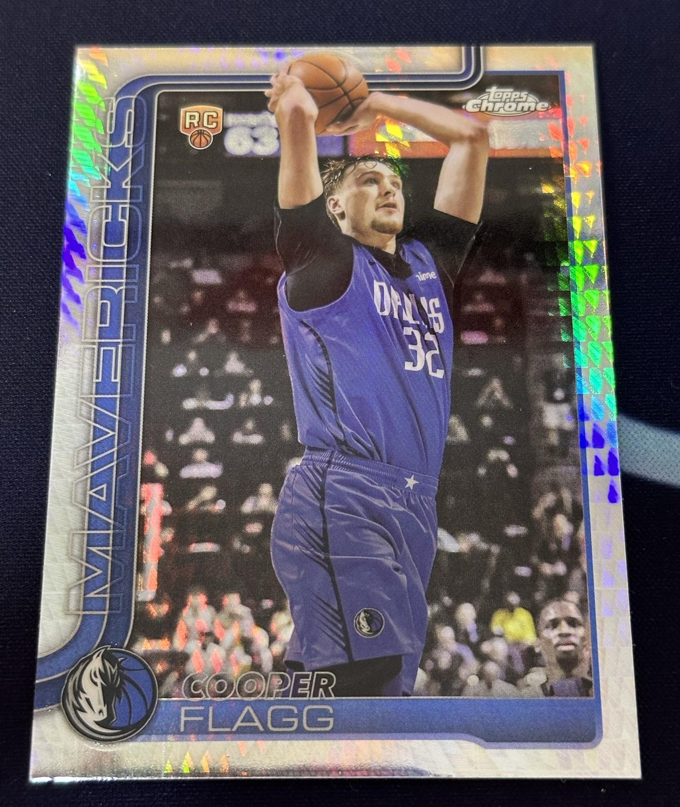 2025-26 Topps Chrome Cooper Flagg RC Rookie #251 Prism