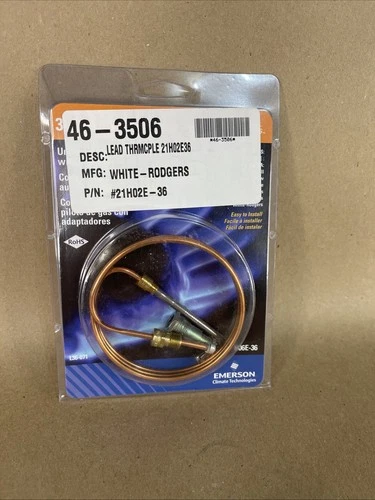 NEW H06E-36 White Rodgers 36" Thermocouple Universal Gas Pilot Light Control