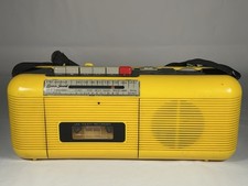 Lenoxx Sound CT-72 Yellow Radio Cassette Player WORKING