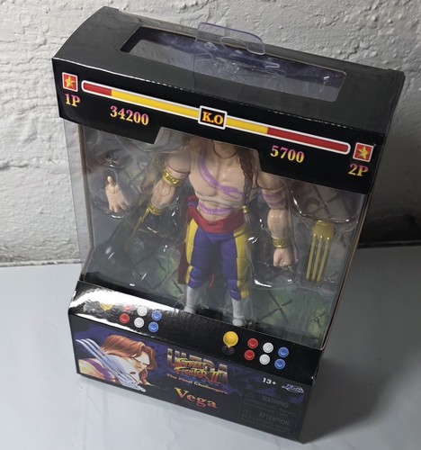 Modellino Jada Toys 1/12 Ultra Street Fighter II: The Final Challengers Vega - Foto 5 di 6
