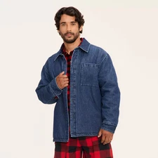 Adult Denim Shacket - Woolrich
