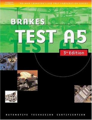 #ad Automotive ASE Test Preparation Manuals : Brakes Test A5 Paperba $18.35