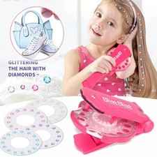 Hair Gem Stamper Kit Blingling Hair Jewels for Girls Makeup Toys with 360 Gems