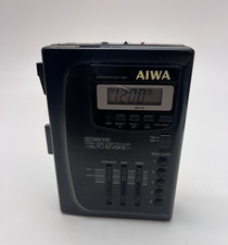 Aiwa HS-T65 AM/FM Portable Cassette Tape Player Walkman - Tested