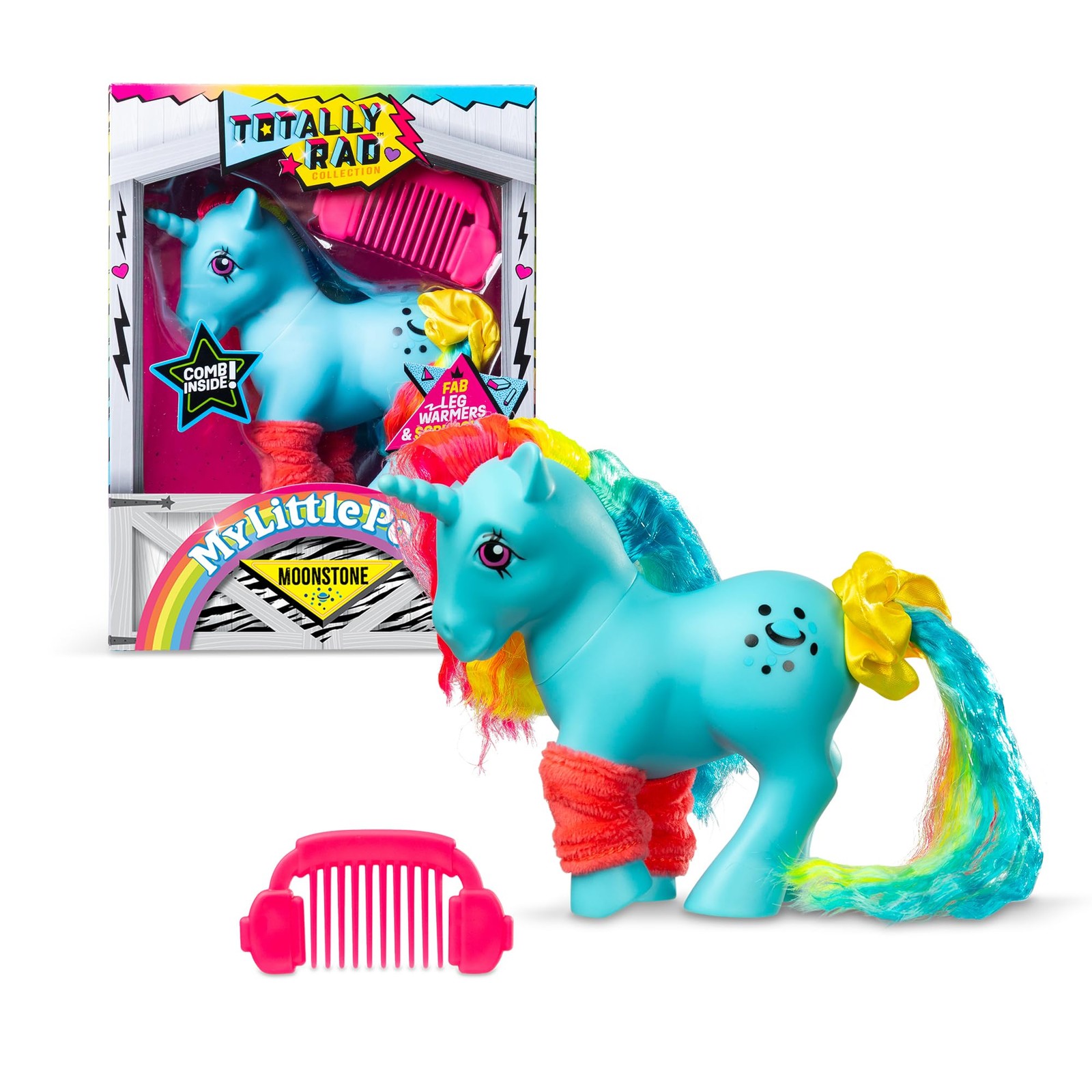 Basic Fun My Little Pony Totally Rad   Moonstone   Sammlerpony mit funkelndem De