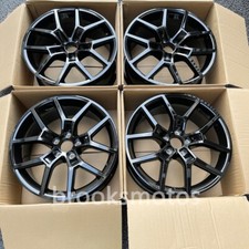 19" GLOSS BLACK STYLE WHEELS RIMS FITS FOT VOLVO V60 S60 POLESTAR SET OF 4
