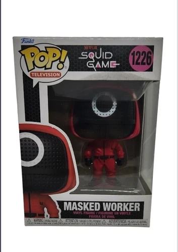 FUNKO POP (SQUID GAME 1226)MASKED WORKER