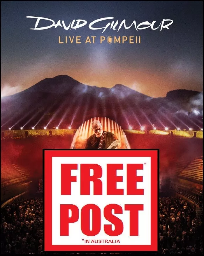 DAVID GILMOUR (2 DVD) LIVE AT POMPEII ( PINK FLOYD ) ALL Region NTSC *NEW* - Image 2 of 2