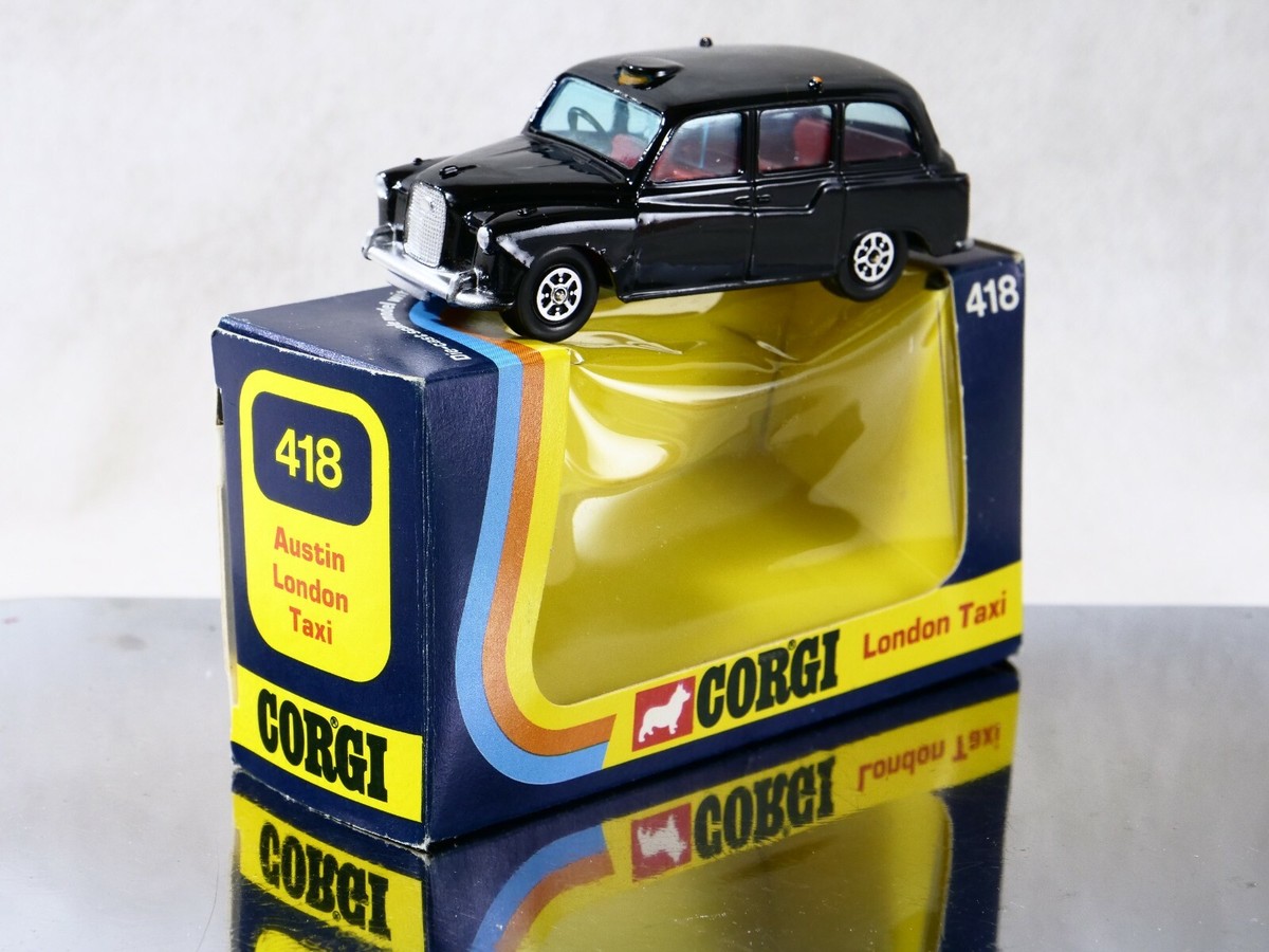 Corgi Gb No. 418 Austin London Taxi Cab new in box | eBay Corgi Gb No. 418 Austin London Taxi Cab new in box | eBay
