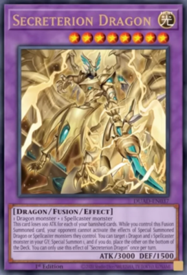 デュエルマスターズ doragon card rarity value Yugioh Secreterion Dragon DUAD-EN037 1st Edition Ultra Rare NM
