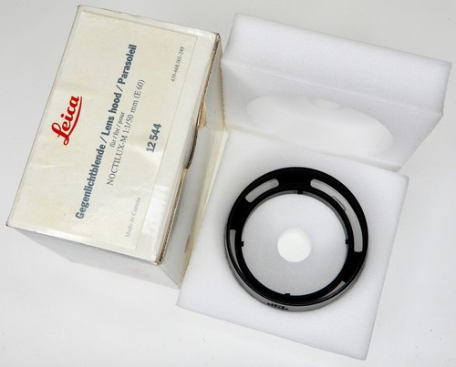 Leica 12544 Hood for E-60 50mm f1.0 Noctilux #Box1 - 第 1/9 張圖片