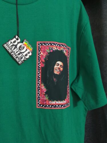 Shoe Palace x Bob Marley Tour Green T-Shirt Size Large Brand New w/ Tags - Picture 2 of 5