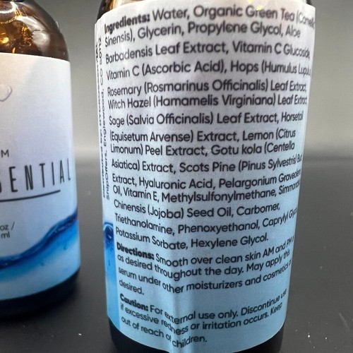 Lot 2 Hydrossential Serum 30 day supply 1oz Age Defying Anti Wrinkle Skin Smooth - Picture 3 of 8
