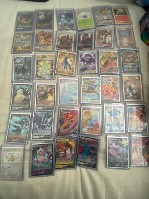 500+ Pokémon Karten plus 36+ Special u.a. Golden,rainbow,gmax,v,gx,ex plus 