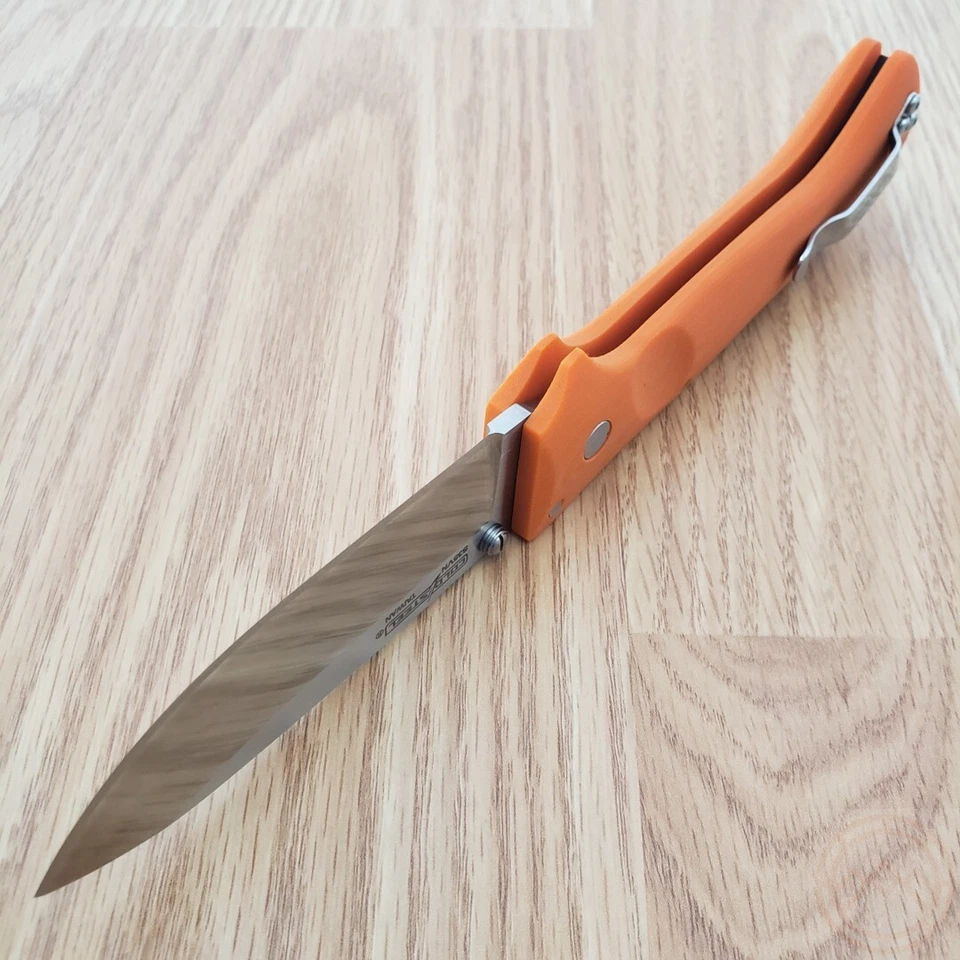 Faca dobrável Cold Steel Ultimate Hunter 3,5" cetim S35VN lâmina de aço cabo G10 - Imagem 3 de 4