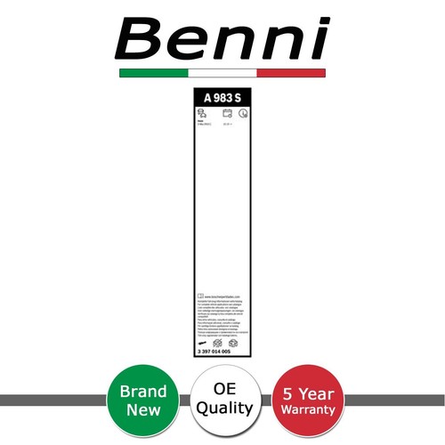 Windscreen Wiper Blade Front Benni Fits BMW 4 Series 2013-2020 1.9 D 2.0 - Picture 2 of 12