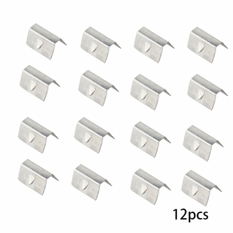 12x Wind Rain Deflectors Channel Metal Clips Fitting For Heko SNED