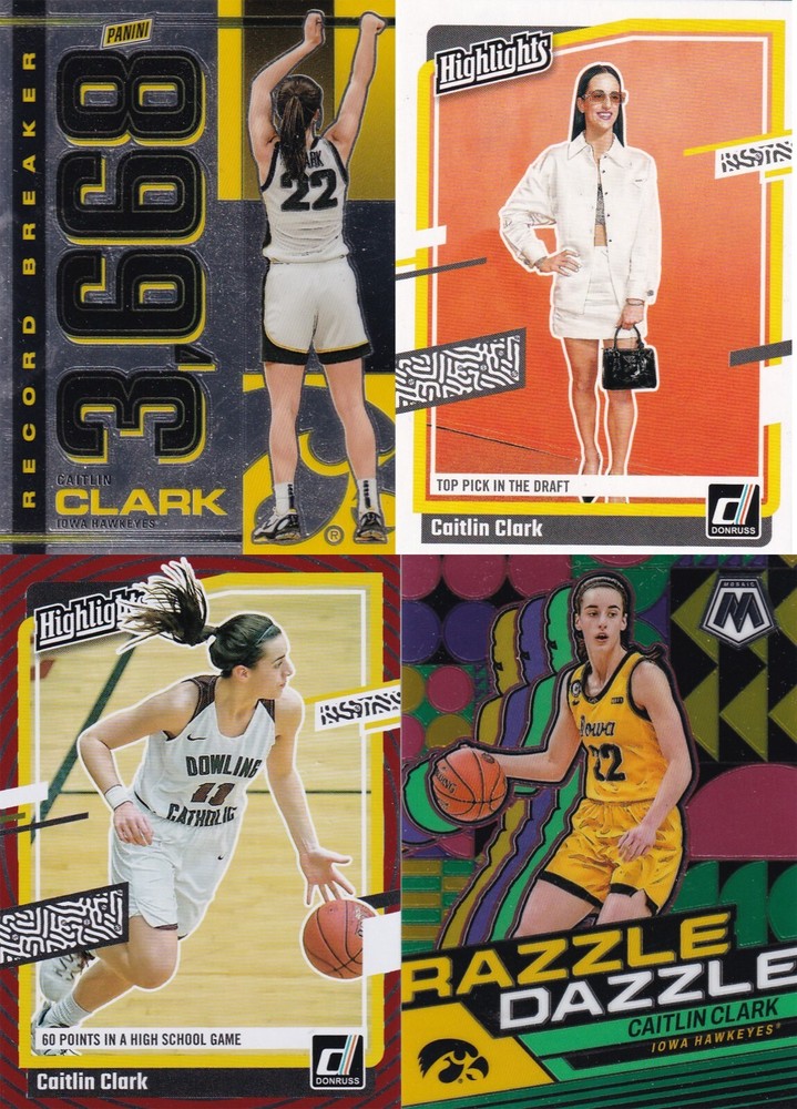 2024 Panini Caitlin Clark Collection - Base and Inserts - Pick Your Card