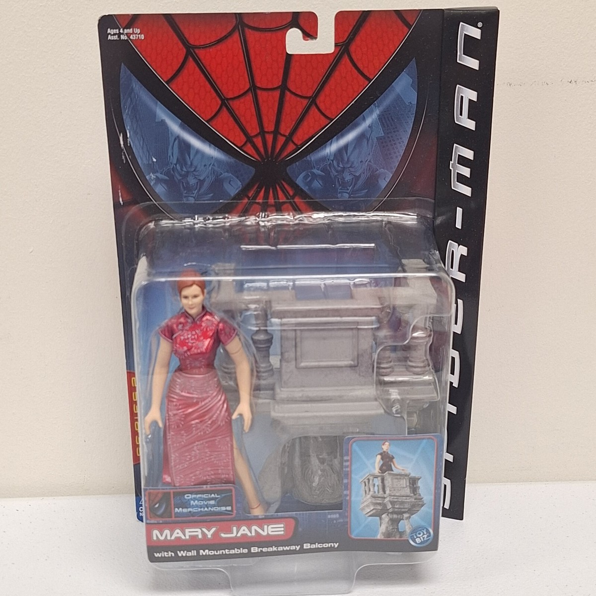 Marvel Spider-Man Movie MARY JANE BREAKABLE BALCONY Toybiz