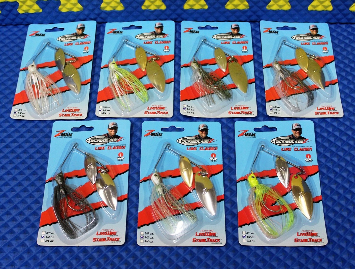 Z-MAN SlingBladeZ Double Willow 1/2 OZ WW SBW12 Series CHOOSE YOUR