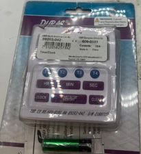 (QTY 1) Durac Timer Clock 4 Channel 609-0181 89203-042