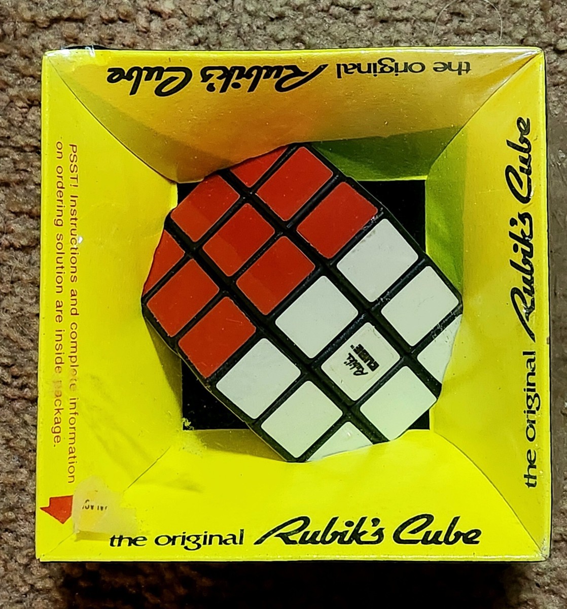 ルービックキューブ　VINTAGE Rubik's Cube Original 2.25 inch Fully Functional Vintage | eBay