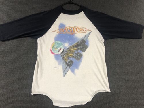 Forever 21 Boston U.S. Tour 1987 Women's Double Sided T-Shirt Size