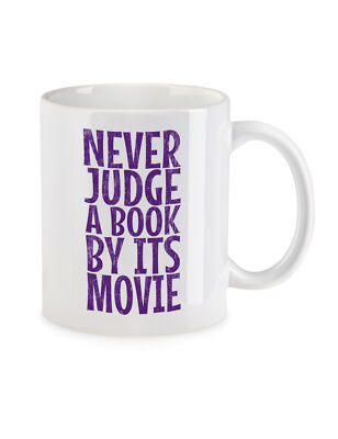 Never Judge A Book By Its Movie Kaffeetasse Cover Fun Bad Film Buchadaptionen