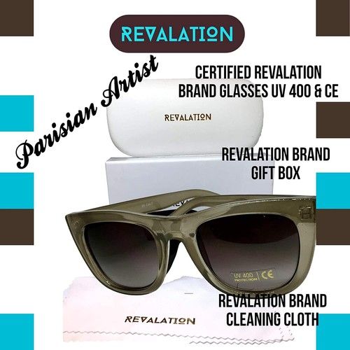 REVALATION Unisex Sunglasses for Men Sunglasses For Women UV Light 400 Resin - Picture 5 of 10