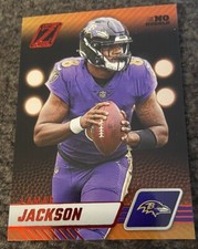 Lamar Jackson 2023 Panini Zenith - #8 No Huddles RED Baltimore Ravens RARE