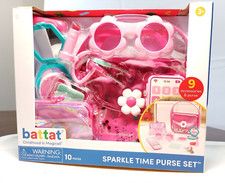 Battat Sparkle Time purse set with ten pieces sealed and new