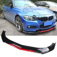 Für E46 3er M3 Schwarz Frontspoilerlippe Frontlippe Spoilerlippe Schwert Spoiler