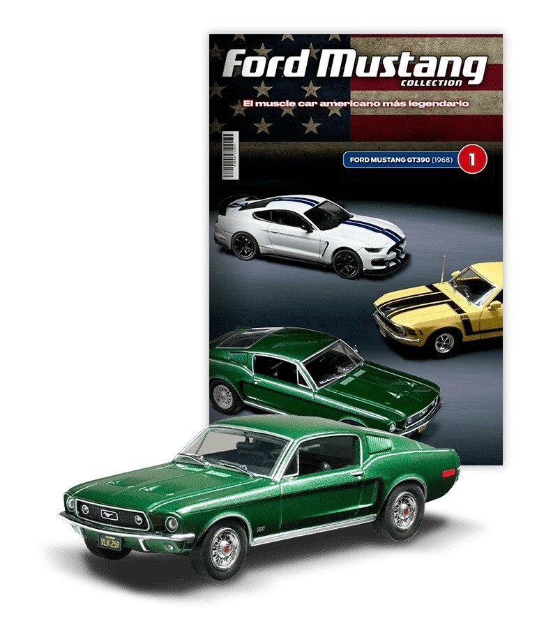FORD MUSTANG GT390 + MUSTANG SHELBY GT350 R, ALTAYA 1:43 NEW