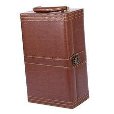 Red Wine Gift Box Wine Bottle Storage Box Wine Carrying Case for Birthday