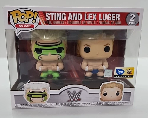 Funko Pop WWE Sting & Lex Luger Exclusive Vaulted
