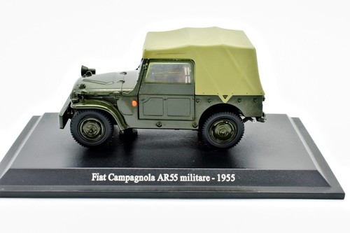 Vehículos de Juguete Auto Escala 1:43 Fiat Campo AR55 militar diecast colección - Imagen 3 de 4