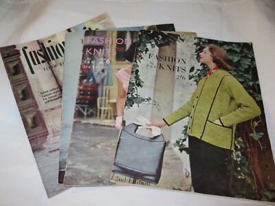 VINTAGE PATONS & BALDWINS MODE STRICKBUCH 50er Jahre Auswahl bitte wählen