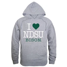 North Dakota State University Bison Thundering Herd NDSU I Love Sweatshirt