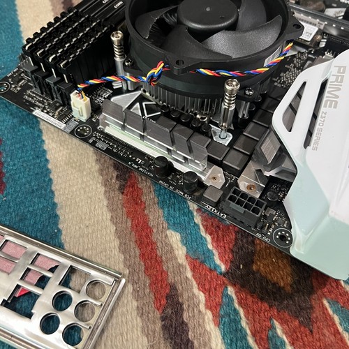 ASUS PRIME Z370-A ATX Motherboard Combo! i5-9600K •32GB RAM •256GB NVMe W11Pro - Afbeelding 6 van 15